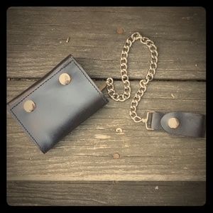 Black Leather Wallet